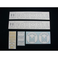 Farmall Super M Vinyl Cut Decal Set (VI149) Farmall Super M Vinyl Cut Decal Set (VI149)