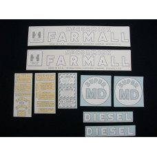 Farmall Super MD Vinyl Cut Decal Set (VI151)