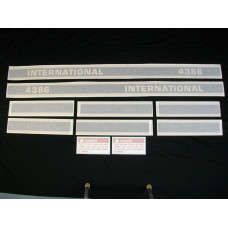 International Harvester 4386 (black stripe) stripes & model only Vinyl Cut Decal Set (VI2001) International Harvester 4386 (black stripe) stripes & model only Vinyl Cut Decal Set (VI2001)