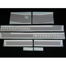 International Harvester 1066 w/o cab (black stripe) stripes & model number only Vinyl Cut Decal Set (VI203A) International Harvester 1066 w/o cab (black stripe) stripes & model number only Vinyl Cut Decal Set (VI203A)