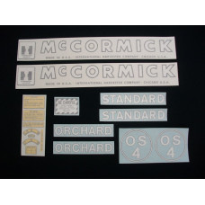 Farmall OS-4 Vinyl Cut Decal Set (VI246) Farmall OS-4 Vinyl Cut Decal Set (VI246)