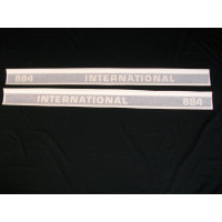 International Harvester 884 Int'l AWD 50 ½ inch black/red (hoods) Vinyl Cut Decal Set (VI299) International Harvester 884 Int'l AWD 50 ½ inch black/red (hoods) Vinyl Cut Decal Set (VI299)