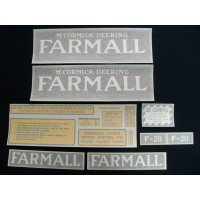 Farmall F-20 Narrow Tread Vinyl Cut Decal Set (VI305) Farmall F-20 Narrow Tread Vinyl Cut Decal Set (VI305)