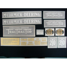 International Harvester T20 TracTracTor Vinyl Cut Decal Set (VI308) International Harvester T20 TracTracTor Vinyl Cut Decal Set (VI308)