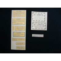 Farmall 200, 230 gas Vinyl Cut Chassis Decals (VI441) Farmall 200, 230 gas Vinyl Cut Chassis Decals (VI441)