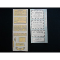 Farmall 350 gas Vinyl Cut Decal Set (VI447) Farmall 350 gas Vinyl Cut Decal Set (VI447)
