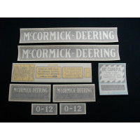 Farmall O-12 Vinyl Cut Decal Set (VI469) Farmall O-12 Vinyl Cut Decal Set (VI469)