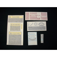 International Harvester 666 (chassis only) Vinyl Cut Decal Set (VI506)