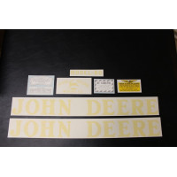 John Deere BO unstyled Mylar Cut Decal Set (JD109) John Deere BO unstyled Mylar Cut Decal Set (JD109)