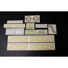 John Deere B late styled Vinyl Cut Decal Set (VJD135) John Deere B late styled Vinyl Cut Decal Set (VJD135)