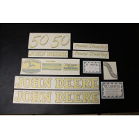 John Deere 50 Mylar Cut Decal Set (JD138) John Deere 50 Mylar Cut Decal Set (JD138)