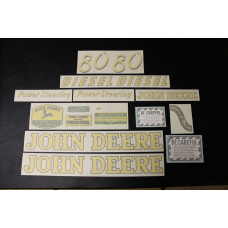 Image to represent John Deere 80 diesel Vinyl Cut Decal Set (VJD142)