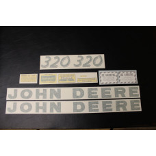 John Deere 320 Vinyl Cut Decal Set (JD144) John Deere 320 Vinyl Cut Decal Set (JD144)