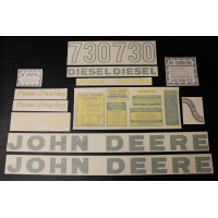 John Deere 730 diesel Vinyl Cut Decal Set John Deere 730 diesel Vinyl Cut Decal Set