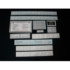 Massey Ferguson Super 90 Dieselmatic Vinyl Cut Decal Set (VMF135) Massey Ferguson Super 90 Dieselmatic Vinyl Cut Decal Set (VMF135)