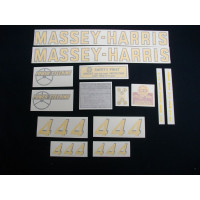 Massey Harris 444 Vinyl Cut Decal Set Massey Harris 444 Vinyl Cut Decal Set