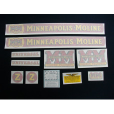 Minneapolis Moline Z Vinyl Cut Decal Set (VMM104) Minneapolis Moline Z Vinyl Cut Decal Set (VMM104)