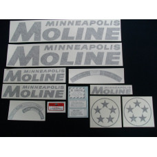 Minneapolis Moline 5 Star (black) Vinyl Cut Decal Set (VMM121) Minneapolis Moline 5 Star (black) Vinyl Cut Decal Set (VMM121)