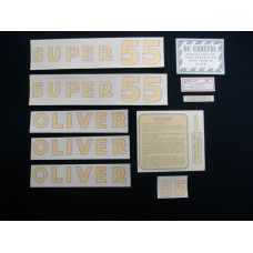 Oliver Super 55 Vinyl Cut Decal Set (VO116) Oliver Super 55 Vinyl Cut Decal Set (VO116)