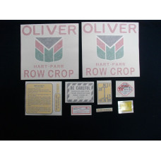 Oliver Oliver Hart-Parr 70 Row Crop Vinyl Cut Decal Set (VO135) Oliver Oliver Hart-Parr 70 Row Crop Vinyl Cut Decal Set (VO135)