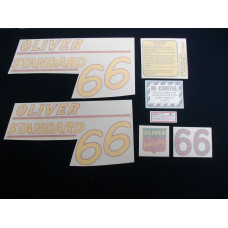 Oliver 66 Standard yellow # Vinyl Cut Decal Set (VO140) Oliver 66 Standard yellow # Vinyl Cut Decal Set (VO140)