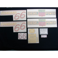 Oliver 66 Standard diesel red # Vinyl Cut Decal Set (VO143) Oliver 66 Standard diesel red # Vinyl Cut Decal Set (VO143)