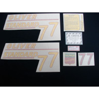 Oliver 77 Standard yellow # Vinyl Cut Decal Set (VO146) Oliver 77 Standard yellow # Vinyl Cut Decal Set (VO146)