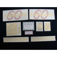 Oliver 60 Standard Goodison Vinyl Cut Decal Set (VO189)