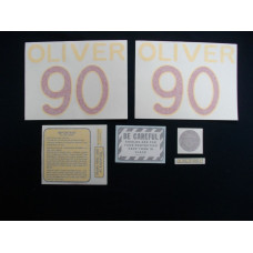 Oliver 90 Oliver Vinyl Cut Decal Set (VO205)