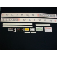 Oliver 1950 T diesel Vinyl Cut Decal Set (VO206) Oliver 1950 T diesel Vinyl Cut Decal Set (VO206)