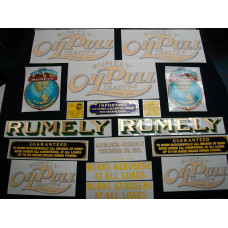 Rumely B 25-45 hp Vinyl Cut Decal Set (VR103) Rumely B 25-45 hp Vinyl Cut Decal Set (VR103)