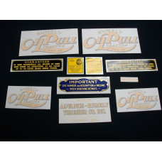 Rumely M 20-35 hp Vinyl Cut Decal Set (VR111) Rumely M 20-35 hp Vinyl Cut Decal Set (VR111)