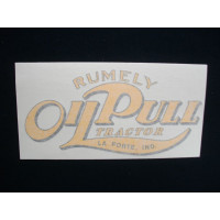 Rumely Oil Pull Pull 5 x 10 yellow Vinyl Cut Decal (VR4) Rumely Oil Pull Pull 5 x 10 yellow Vinyl Cut Decal (VR4)