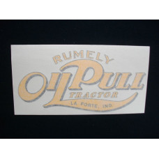 Rumely Oil Pull Pull 4 x 8 yellow Vinyl Cut Decal (VR5) Rumely Oil Pull Pull 4 x 8 yellow Vinyl Cut Decal (VR5)