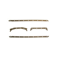 Case Engines (Gas, LP, Diesel) Pan Gasket Set (Pan without Ears / Standard Transmission) (251, A251, 251D, 267D, A284, 301D) Case Engines (Gas, LP, Diesel) Pan Gasket Set (Pan without Ears / Standard Transmission) (251, A251, 251D, 267D, A284, 301D)