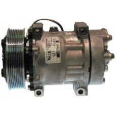 Sanden Compressor, w/ Serpentine Clutch - New (8804493) Sanden Compressor, w/ Serpentine Clutch - New (8804493)