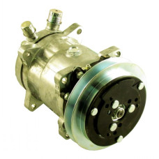 Image to represent Steiger ST280 Cougar Tractor Sanden Replacement Compressor with Wide Belt Clutch - New | 8811115 Image of Steiger ST280 Cougar Tractor Sanden Replacement Compressor with Wide Belt Clutch - New | 8811115