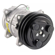 White | AGCO White 6065 Tractor Compressor with Clutch - New White | AGCO White 6065 Tractor Compressor with Clutch - New