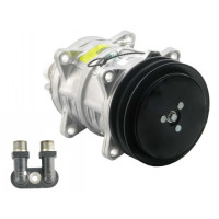 Gleaner A66 Combine Compressor with Clutch - New | 8814621044 Gleaner A66 Combine Compressor with Clutch - New | 8814621044