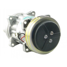 White | AGCO White 8510 Tractor Sanden Compressor with Clutch - New White | AGCO White 8510 Tractor Sanden Compressor with Clutch - New