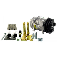 John Deere 2750 Tractor Conversion Kit Delco A6 to Sanden Style Compressor - New