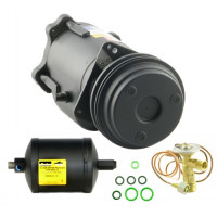 John Deere 2940 Tractor Compressor/Drier/Valve Kit - with New Compressor John Deere 2940 Tractor Compressor/Drier/Valve Kit - with New Compressor