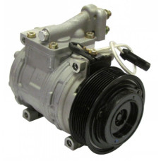 John Deere 6830 Tractor Nippondenso Compressor with Serpentine Clutch - New John Deere 6830 Tractor Nippondenso Compressor with Serpentine Clutch - New