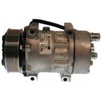 Apache AS1220 Sprayer Sanden Compressor with Serpentine Clutch - New Apache AS1220 Sprayer Sanden Compressor with Serpentine Clutch - New