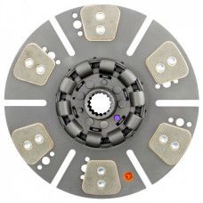 Case | Case IH 1175 Tractor 15 inch Disc - 6 Large Pads with 1-3/4 inch 16 Spline Hub - New Case | Case IH 1175 Tractor 15 inch Disc - 6 Large Pads with 1-3/4 inch 16 Spline Hub - New