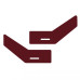 International Harvester Tractor Door Panel - Maroon (C86DPM)