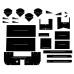Ag-Chem TerraGator 1803 Cab Kit w | Headliner - Black Ag-Chem TerraGator 1803 Cab Kit w | Headliner - Black