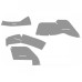Case | Case IH MX135 Cab Kit without Headliner - Gray Case | Case IH MX135 Cab Kit without Headliner - Gray