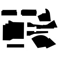 Allis Chalmers | AGCO Allis 6070 Cab Kit without Headliner - Black Allis Chalmers | AGCO Allis 6070 Cab Kit without Headliner - Black