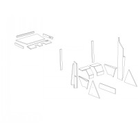 Allis Chalmers | AGCO Allis 7050 Cab Kit with Headliner and Post Kit - Black Allis Chalmers | AGCO Allis 7050 Cab Kit with Headliner and Post Kit - Black
